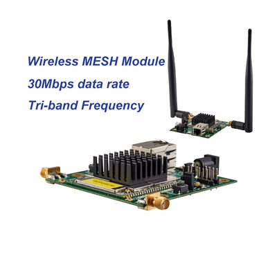 شراء 30Mbps IP MESH Module الراديو اللاسلكي NLOS والبث الإلكتروني التصنيع عبر الإنترنت