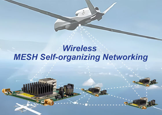 شراء 2x2 MIMO وحدة لاسلكية MESH Ethernet و Full Duplex TTL وصلة بيانات متسلسلة التصنيع عبر الإنترنت