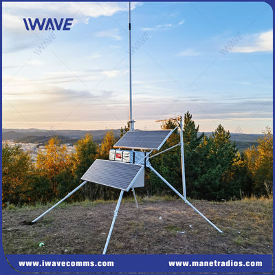 شراء محطة قاعدة VHF UHF تكتيكية محطة قاعدة MANET راديوية تعمل بالطاقة الشمسية التصنيع عبر الإنترنت