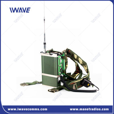 شراء شبكة خاصة عسكرية راديو مانباك 136MHz-174MHz راديو مانباك VHF التصنيع عبر الإنترنت