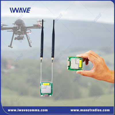 شراء مينياتوري ثلاثي النطاق IP MESH 10km طائرة بدون طيار جهاز إرسال الفيديو FHSS على مستوى PCB التصنيع عبر الإنترنت