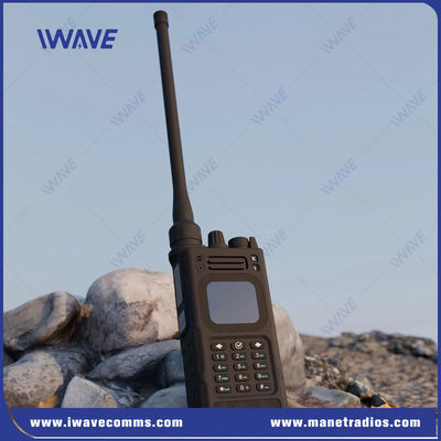 شراء راديو MANET التكتيكي متعدد الحلقات 136MHz-174MHz راديو VHF محمول التصنيع عبر الإنترنت