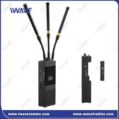 شراء NLOS 3km Cofdm Tactical 2x2 MIMO الراديوات اللاسلكية HD جهاز بث فيديو محمول التصنيع عبر الإنترنت
