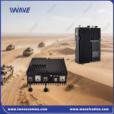 QPSK UHF IP MESH COFDM جهاز بث فيديو HD 1080P مركبة مدرعة