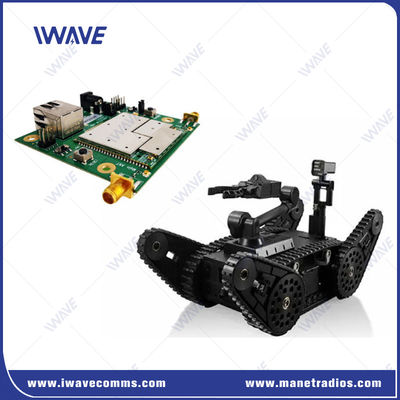 تردد ثلاثي النطاق UGV/UAV NLOS Ethernet نظام نقل COFDM 115200bps معدل Baud 1Mbps-30Mbps عرض النطاق الترددي القابل للتعديل